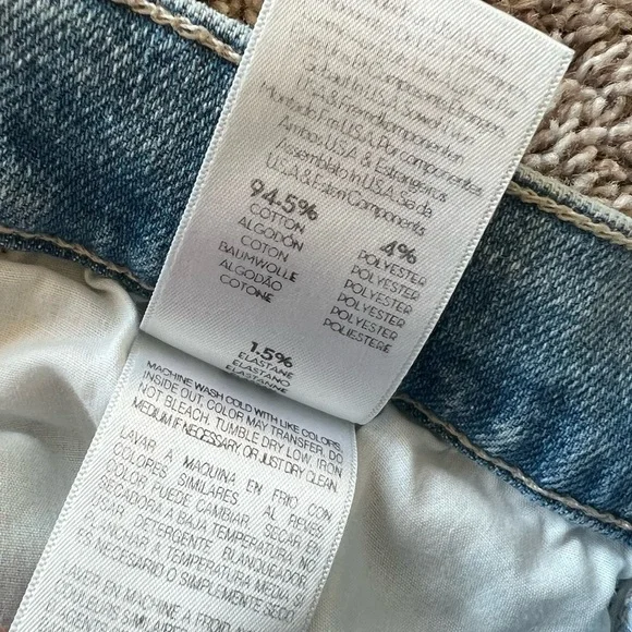 MOTHER The Hustler Ankle Chew Jeans Denim Drinking By the Pool Women’s 32 - Picture 13 of 14